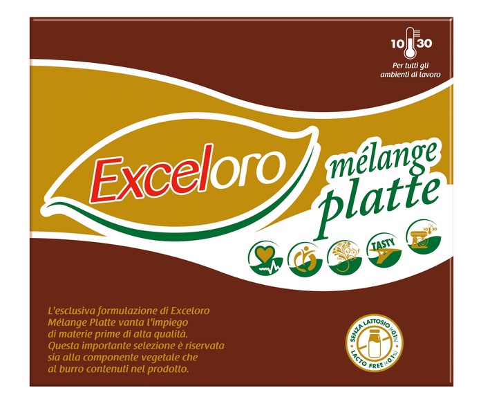 MARGARINA EXCELORO MELANGE PLATTE 6X2 KG