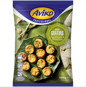 MINI GRATIN ASPARAGI E PARMIGIANO KG 1 X10