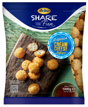 PALLINE CREAM CHEESE CON ERBA CIPOLLINA KG 1 X 3