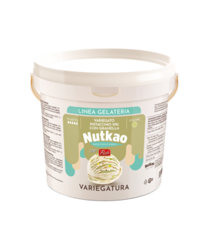 VARIEGATO PISTACCHIO 10% C/GRANELLA 5% KG 5