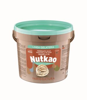 VARIEGATO NOCCIOLA 7% C/GRANELLA 5% KG 5